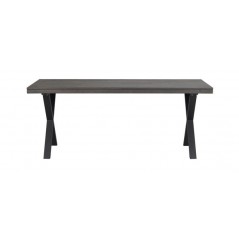 RO Brooklyn Extending Dining Table X 170x95 Dark Brown/Black